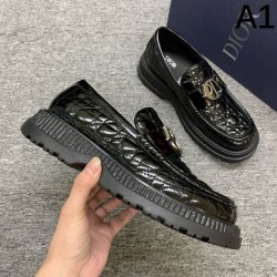 DIOR ディオール 2025SS リラックス感のある メンズ用 ビジネスシューズ