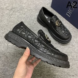 DIOR ディオール 2025SS リラックス感のある メンズ用 ビジネスシューズ