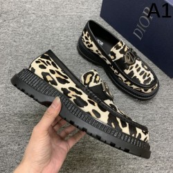 DIOR ディオール 2025SS 明るい雰囲気があり メンズ用 ビジネスシューズ