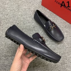 FERRAGAMO サルヴァトーレ フェラガモ 2025SS 人気話題 メンズ用 ビジネスシューズ 