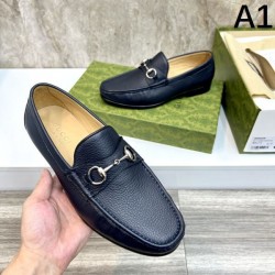 GUCCI グッチ 2025SS 根強い人気定番商品 メンズ用 ビジネスシューズ 