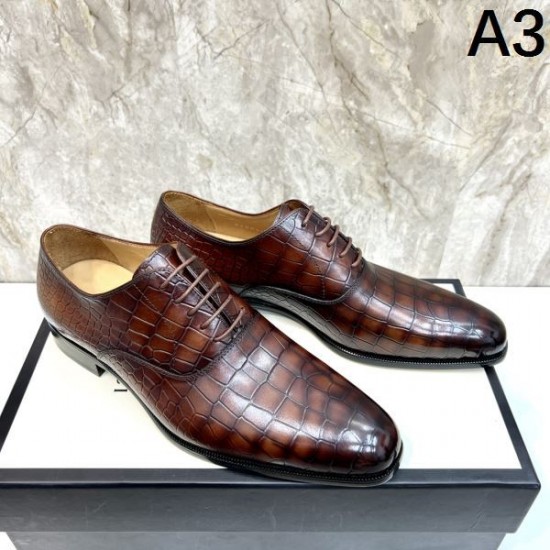 GUCCI グッチ 2025SS 春夏最新作完売必至 メンズ用 ビジネスシューズ GUCCI グッチ 2025SS 春夏最新作完売必至 メンズ用 ビジネスシューズ