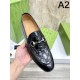 GUCCI グッチ 2025SS 定番人気薄手柔らか メンズ用 ビジネスシューズ GUCCI グッチ 2025SS 定番人気薄手柔らか メンズ用 ビジネスシューズ