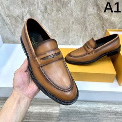 LOUIS VUITTON ルイヴィトン 2025SS 100％新品 メンズ用 ビジネスシューズ 