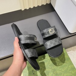 GUCCI グッチ 2025SS この時季だからお買い得 メンズ用 サンダル