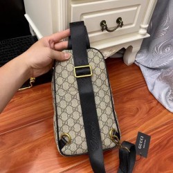 2025SS 新作チェストバッグ GUCCI グッチ 芸能人愛用スタイル抜群モデル