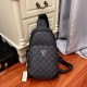 2025SS 新作チェストバッグ LOUIS VUITTON ルイヴィトン お洒落上級者注目アイテム