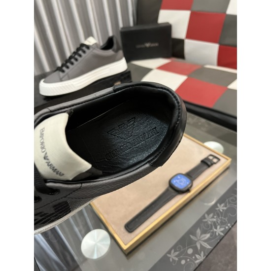 2025SS カジュアルシューズ ARMANI アルマーニ 注目されている新品