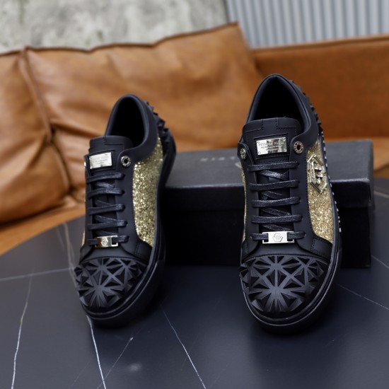 2025SS カジュアルシューズ PHILIPP PLEIN フィリッププレイン この夏に大満喫できる