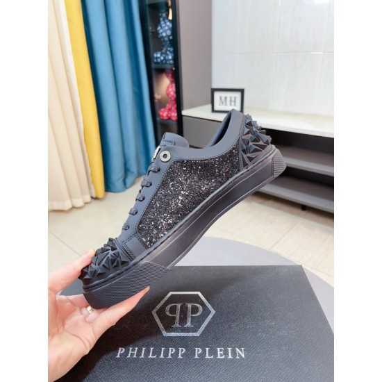 2025SS カジュアルシューズ PHILIPP PLEIN フィリッププレイン 注目が集まる夏季新作
