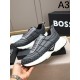 2025SS スニーカー HUGO BOSS ヒューゴボス 都会的な印象を与える上品モデル