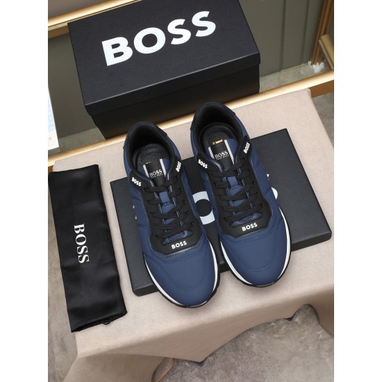 2025SS スニーカー HUGO BOSS ヒューゴボス おしゃれな人が選ぶ話題の一足