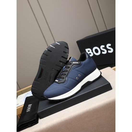 2025SS スニーカー HUGO BOSS ヒューゴボス おしゃれな人が選ぶ話題の一足