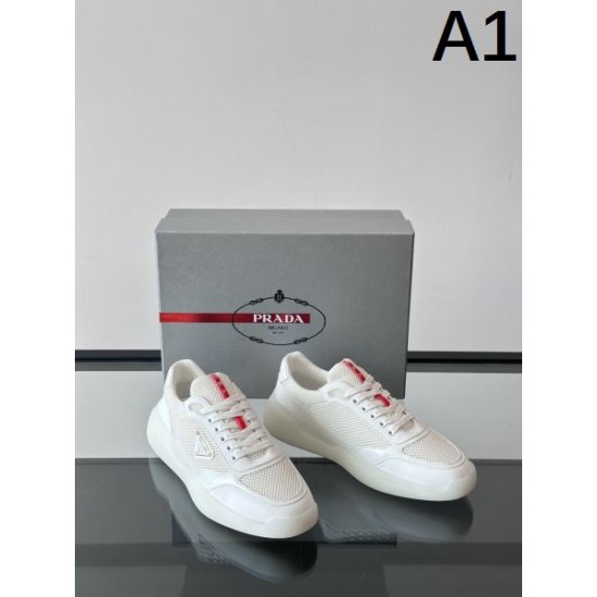 2025SS スニーカー PRADA プラダ ブランドロゴが際立つ人気デザイン