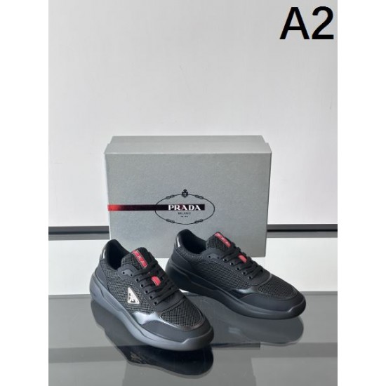 2025SS スニーカー PRADA プラダ ブランドロゴが際立つ人気デザイン