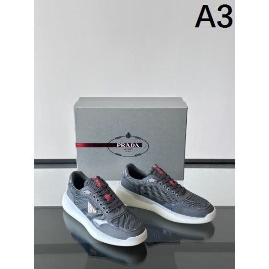 2025SS スニーカー PRADA プラダ ブランドロゴが際立つ人気デザイン