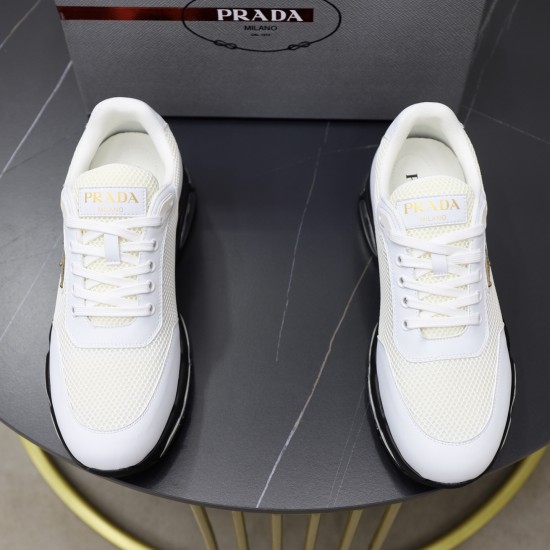 2025SS スニーカー PRADA プラダ 夏に映える爽やかデザインスニーカー