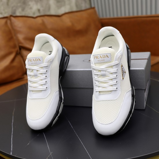 2025SS スニーカー PRADA プラダ 夏に映える爽やかデザインスニーカー