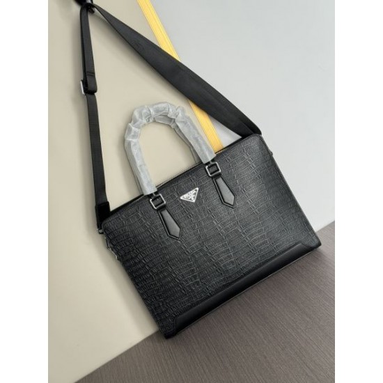 PRADA プラダ ブリーフケース 2025SS 抜群の相性で断然おすすめレプリカ