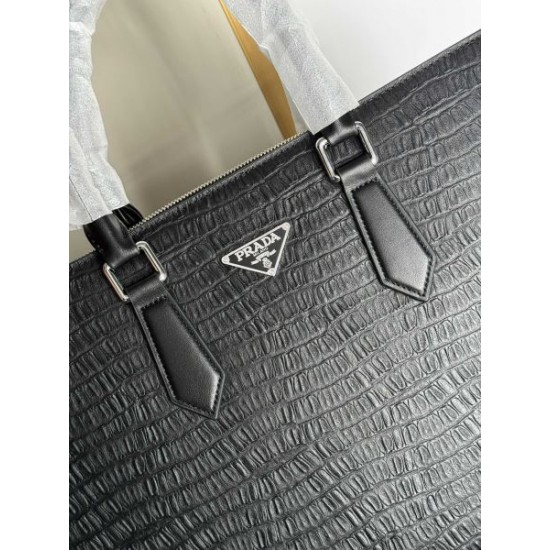 PRADA プラダ ブリーフケース 2025SS 抜群の相性で断然おすすめレプリカ