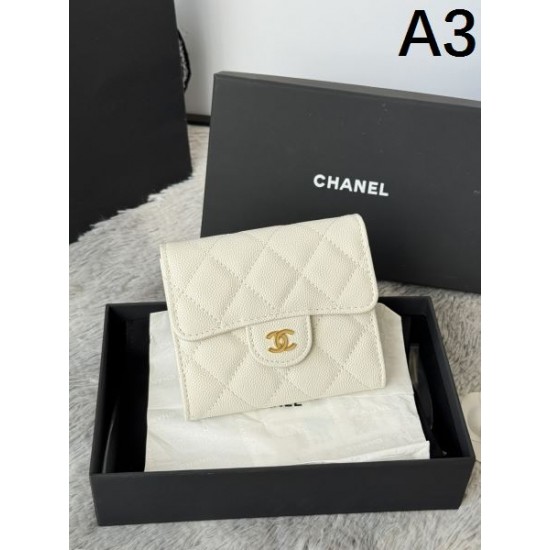 2025SS 三つ折り財布 CHANEL シャネル 大人気限定カラー再入荷