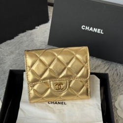 2025SS 三つ折り財布 CHANEL シャネル 海外限定アイテム希少入手