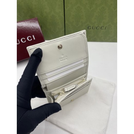 2025SS 二つ折り財布 GUCCI グッチ 可愛さ抜群！新鮮デザイン