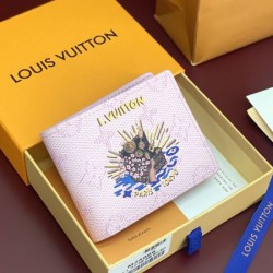 2025SS 二つ折り財布 LOUIS VUITTON ルイヴィトン ロゴデザインが魅力