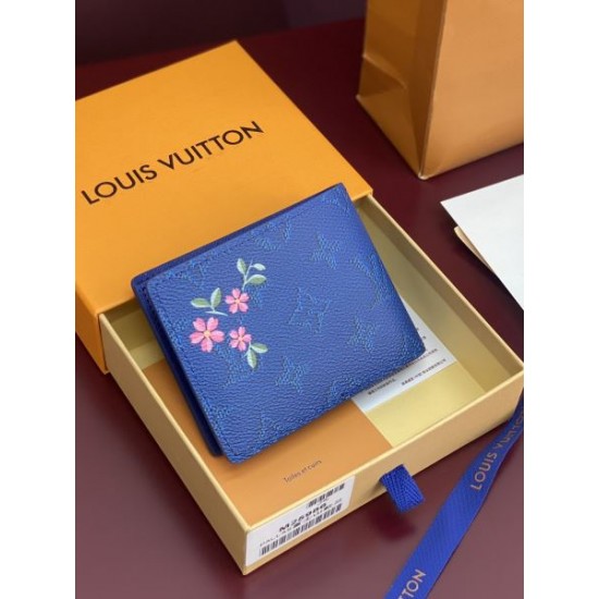 2025SS 二つ折り財布 LOUIS VUITTON ルイヴィトン ロゴデザインが魅力