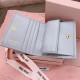 2025SS 二つ折り財布 MIU MIU ミュウミュウ 入手困難！超おしゃれ必見