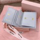 2025SS 二つ折り財布 MIU MIU ミュウミュウ 入手困難！超おしゃれ必見
