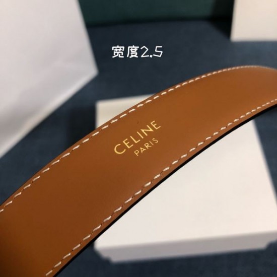 2025SS ベルト CELINE セリーヌ 高級素材使用で美しいシルエット