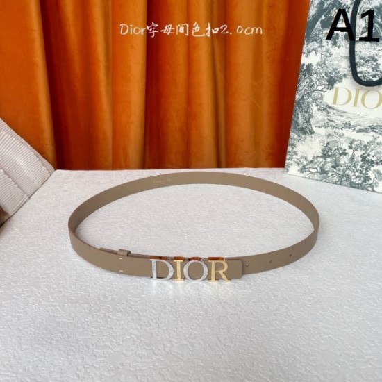 2025SS ベルト DIOR ディオール 高級ブランドらしいラグジュアリーな仕上がり