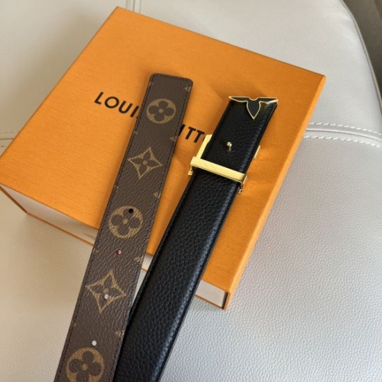 2025SS ベルト LOUIS VUITTON ルイヴィトン 高級感溢れるラグジュアリーデザイン