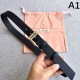 2025SS ベルト MIU MIU ミュウミュウ フェミニンで上品なデザイン