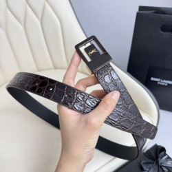 2025SS ベルト YSL イヴ サンローラン 高級感満載のシンプルでありながらエレガント