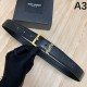 2025SS ベルト YSL イヴ サンローラン ラグジュアリーとカジュアルを兼ね備えた一品