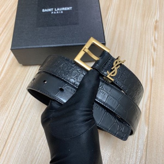 2025SS ベルト YSL イヴ サンローラン ラグジュアリーとカジュアルを兼ね備えた一品
