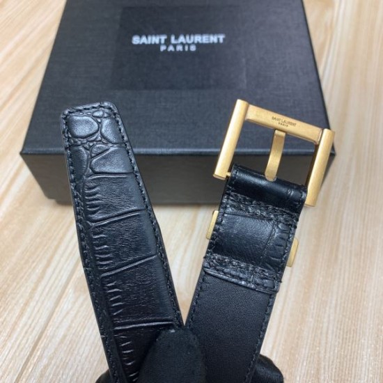 2025SS ベルト YSL イヴ サンローラン ラグジュアリーとカジュアルを兼ね備えた一品