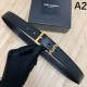 2025SS ベルト YSL イヴ サンローラン 高級感とシンプルさが調和した究極のデザイン
