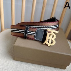 2025SS ベルト BURBERRY バーバリー ブランド象徴のチェックで魅力アップ