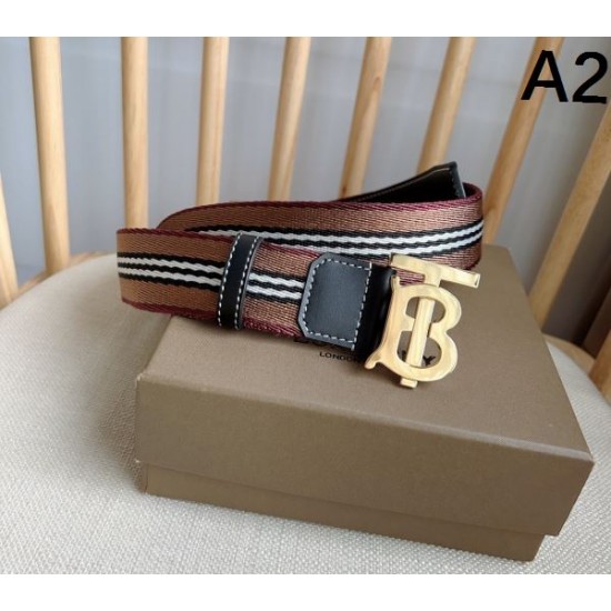 2025SS ベルト BURBERRY バーバリー ブランド象徴のチェックで魅力アップ