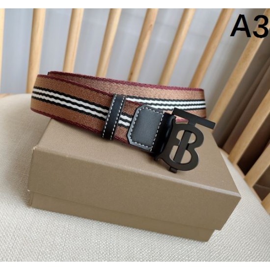 2025SS ベルト BURBERRY バーバリー ブランド象徴のチェックで魅力アップ
