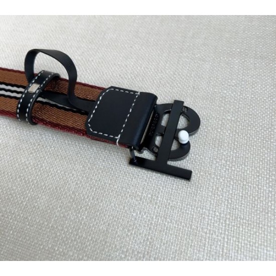 2025SS ベルト BURBERRY バーバリー ブランド象徴のチェックで魅力アップ