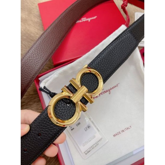 2025SS ベルト FERRAGAMO サルヴァトーレ フェラガモ ビジネスシーンで映える洗練モデル