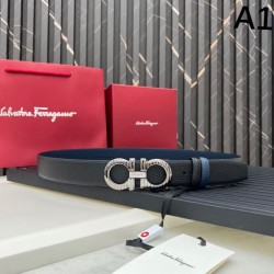 2025SS ベルト FERRAGAMO サルヴァトーレ フェラガモ スーツスタイルに最適な上質アイテム