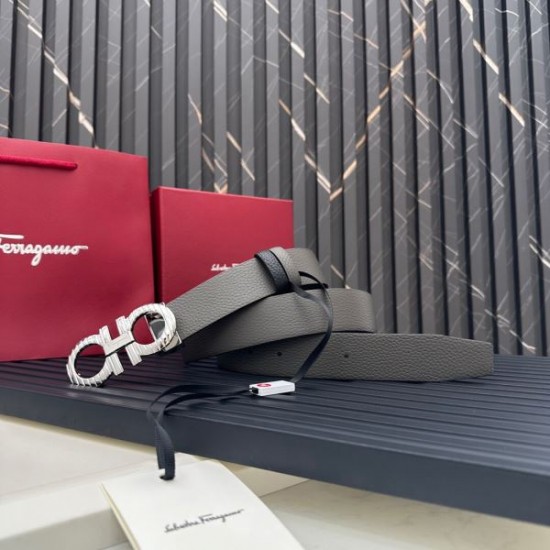 2025SS ベルト FERRAGAMO サルヴァトーレ フェラガモ スーツスタイルに最適な上質アイテム