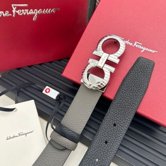 2025SS ベルト FERRAGAMO サルヴァトーレ フェラガモ スーツスタイルに最適な上質アイテム