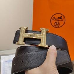 2025SS ベルト HERMES エルメス Hロゴが際立つ洗練されたクラシックモデル