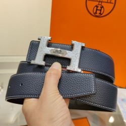 2025SS ベルト HERMES エルメス Hロゴが際立つ洗練されたクラシックモデル
